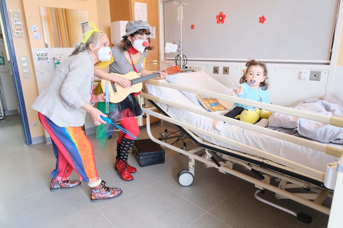 Spenden für Klinikclowns
