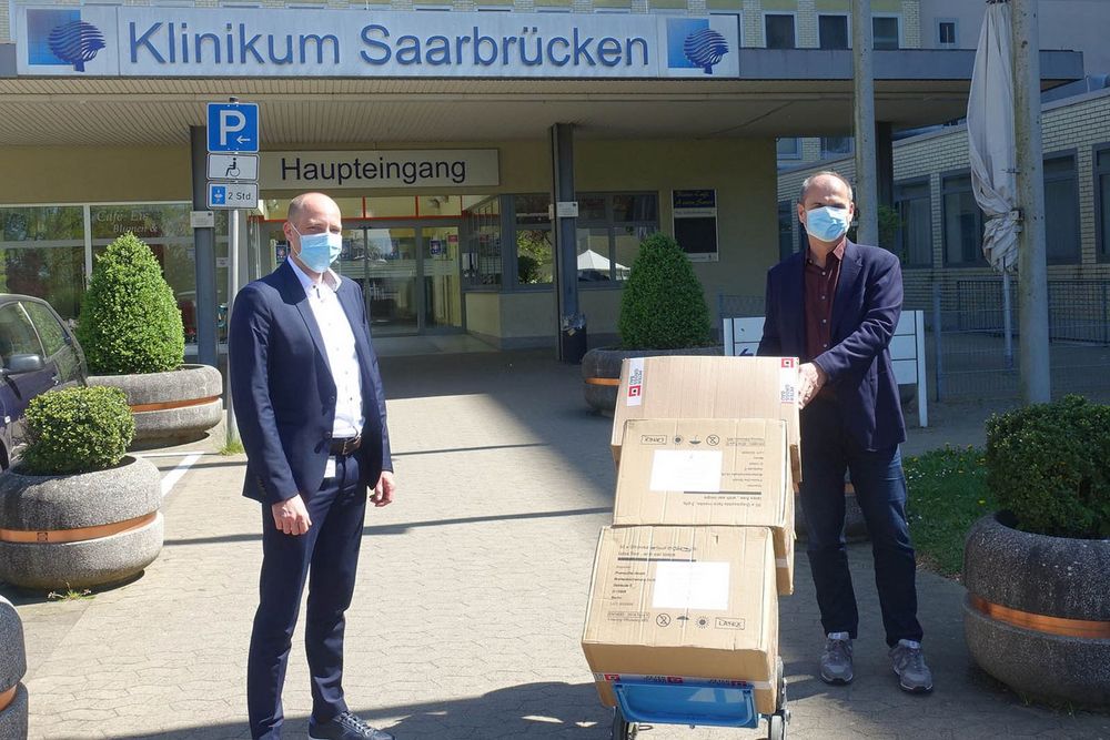 Masken-Spende