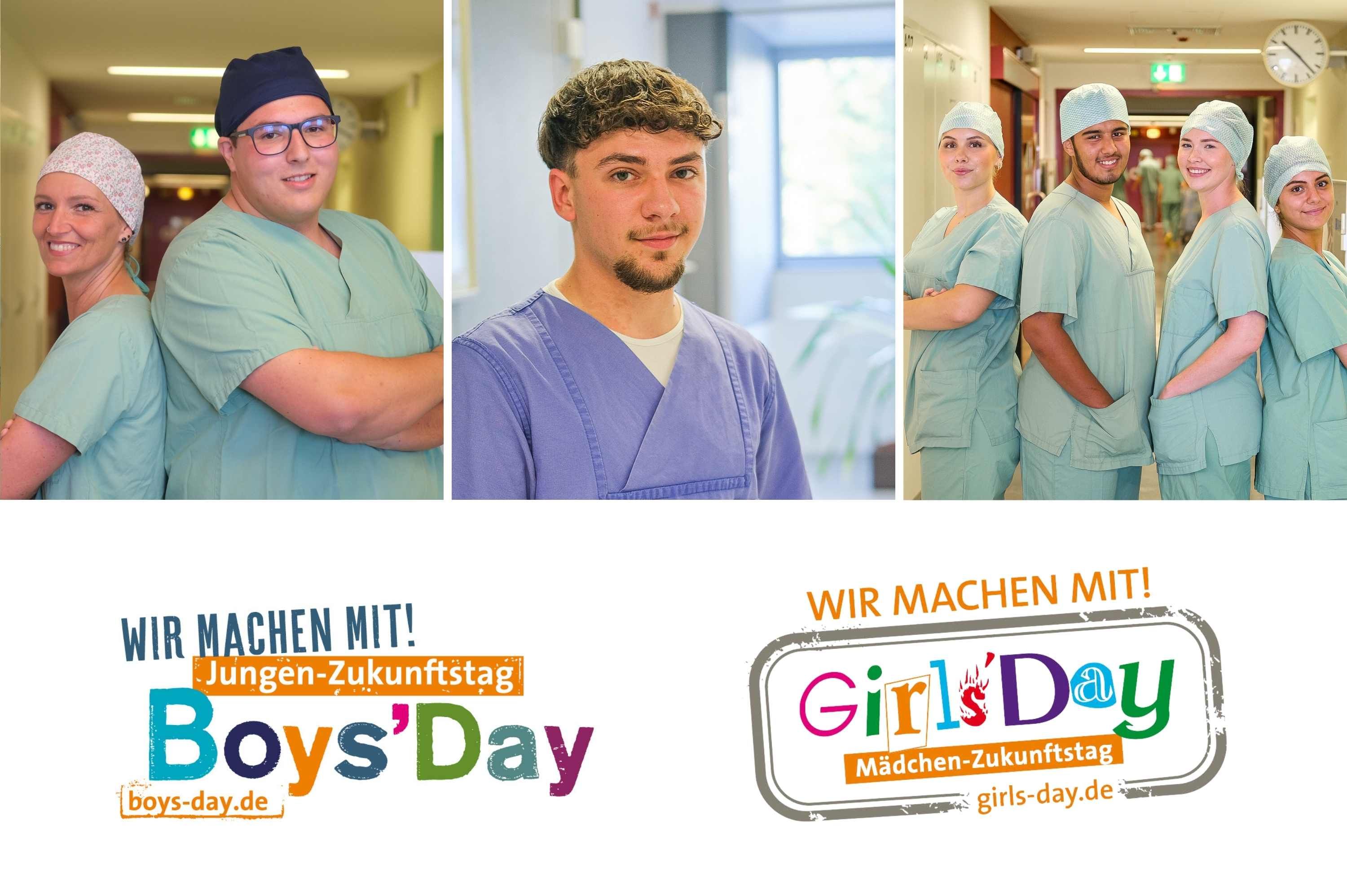 Grafik zur Veranstaltung: Boys' Day und Girls' Day am 3. April 2025 im Klinikum Saarbrücken 