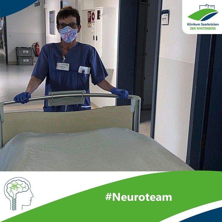 Isabelle Ferber: Vorstellung des Teams der Station 95 im Klinikum Saarbrücken, Neuroteam