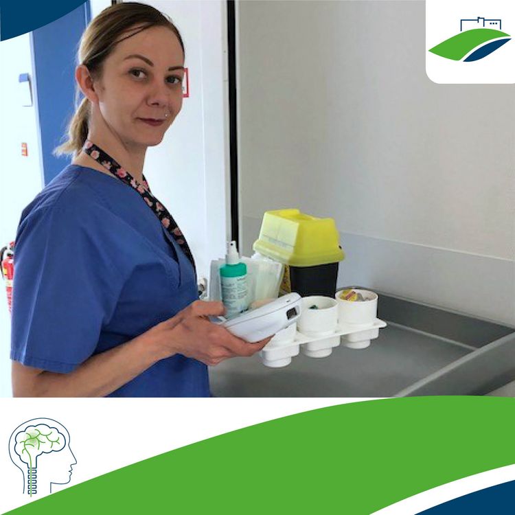 Marlena Seiler: Vorstellung des Teams der Station 95 im Klinikum Saarbrücken, Neuroteam