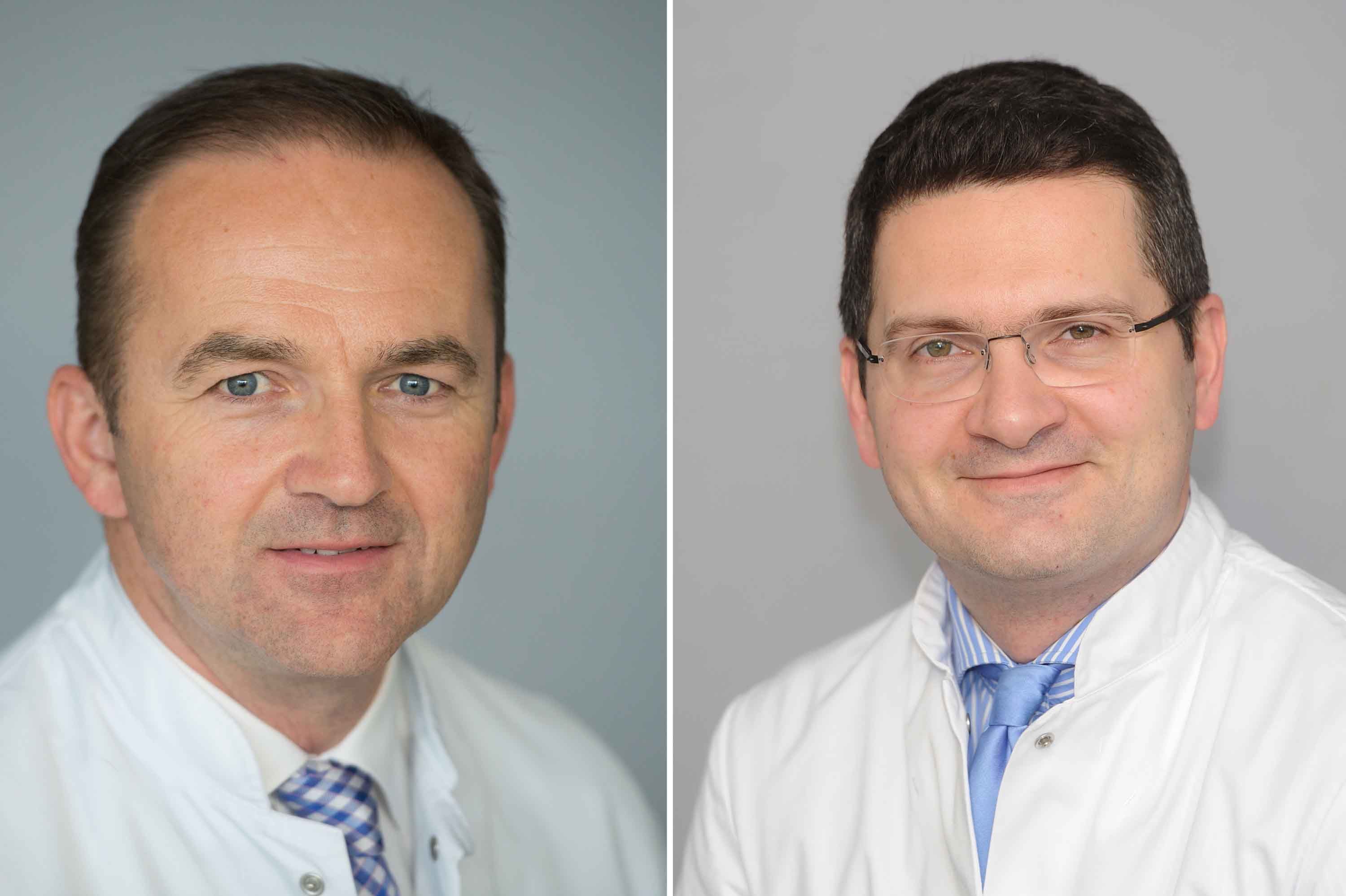 Chefärzte im Zentrum für Orthopädie und Unfallchirurgie auf dem Winterberg