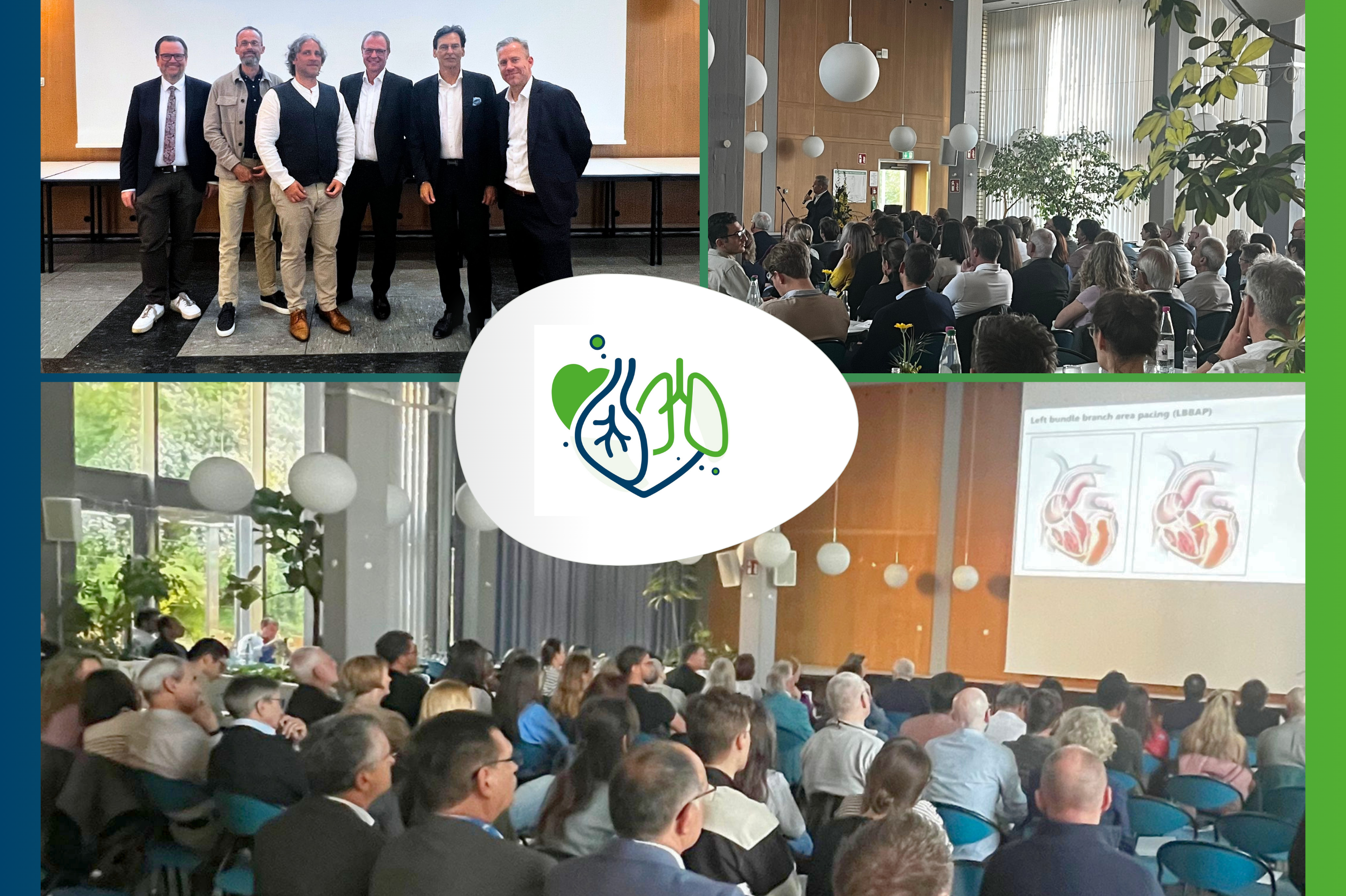 Collage aus drei Bildern von der Eröffnungsfeier des ZIM im Casino auf dem Winterberg.