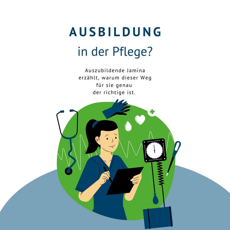 Grafik: Ausbildung in der Pflege?