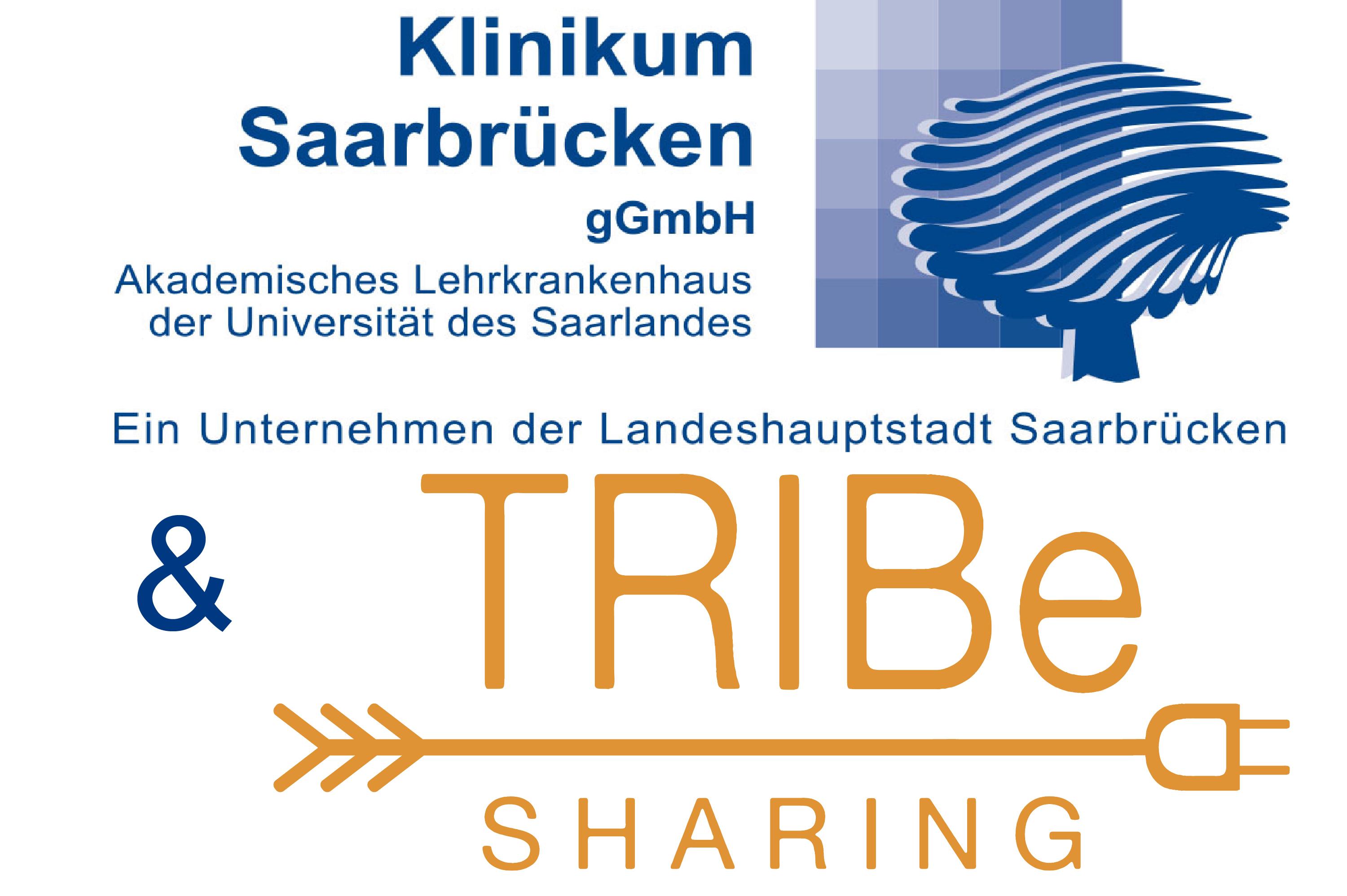 Logo Klinikum Saarbrücken, Logo Tribe-Sharing