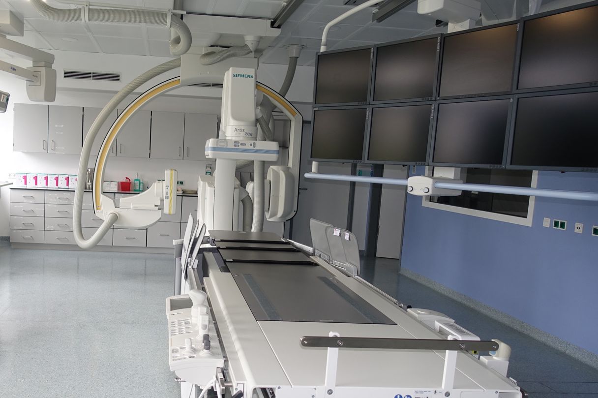 Angiographieanlage im Klinikum Saarbrücken 