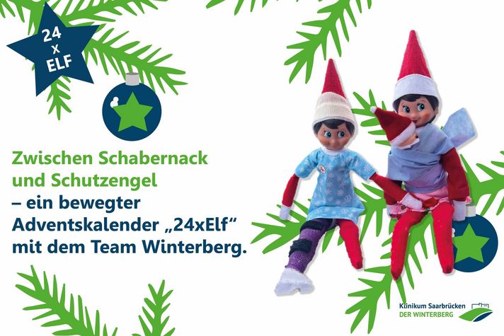24xElf: Zwischen Schabernack und Schutzengel - ein bewegter Adventskalender mit dem Team Winterberg 
