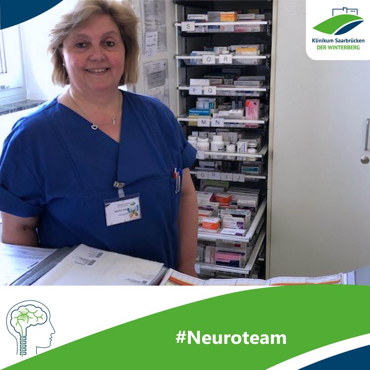 Kerstin Schmelzer: Vorstellung des Teams der Station 95 im Klinikum Saarbrücken, Neuroteam