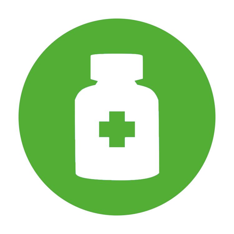 Icon Medikamentenflasche