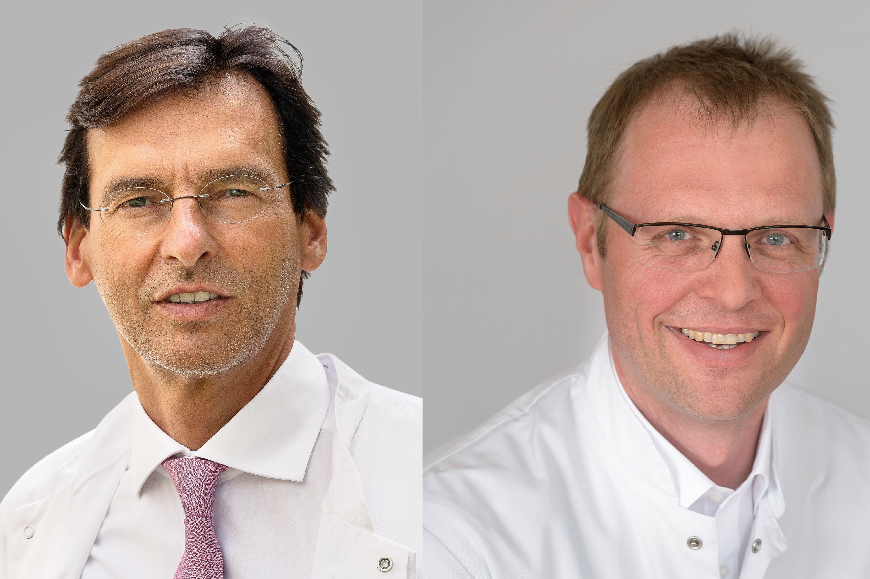 Prof. Dr. Daniel Grandt und Dr. Klaus Radecke (rechts).