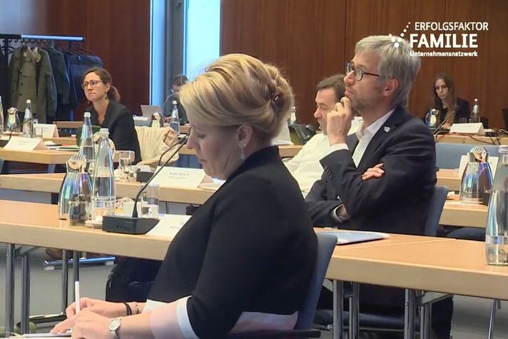 Regionalbotschafter und Personaldirektor Thomas Hesse während des Netzwerktreffens. 
