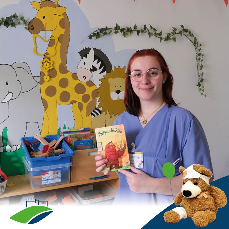 Serie #TeamKiKli: C1 – Pflege, die verbindet; Angelina im Spielzimmer