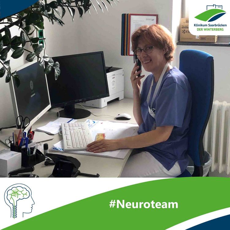 Heide Schneider: Vorstellung des Teams der Station 95 im Klinikum Saarbrücken, Neuroteam