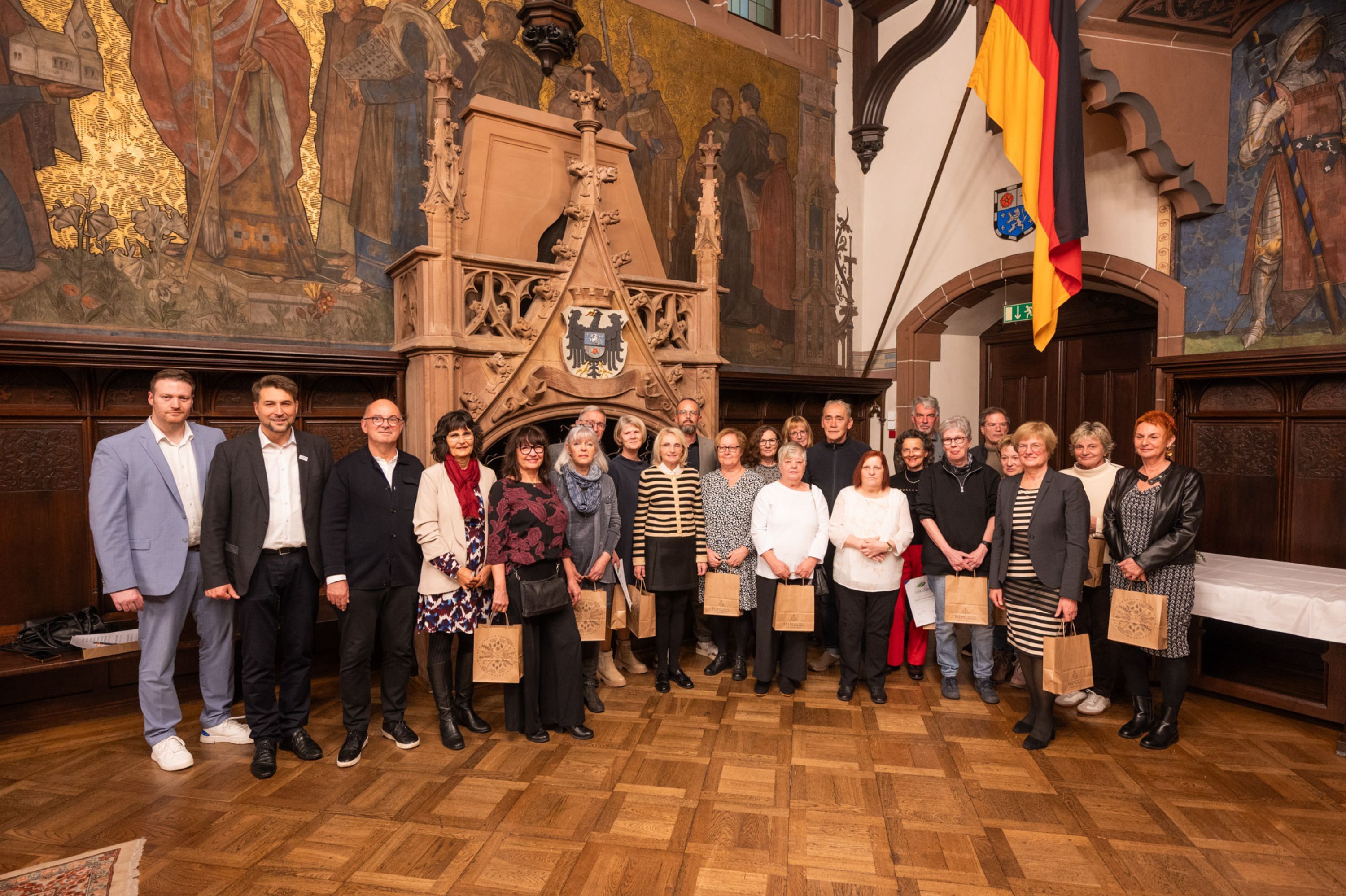 Ehrung der Rentnerinnen und Rentner des Team Winterberg.