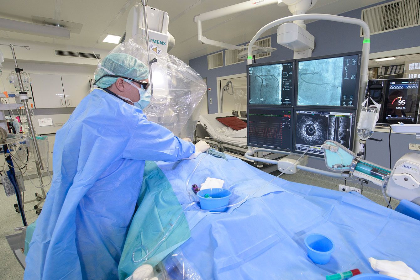 Herzkatheterlabor im Klinikum Saabrücken