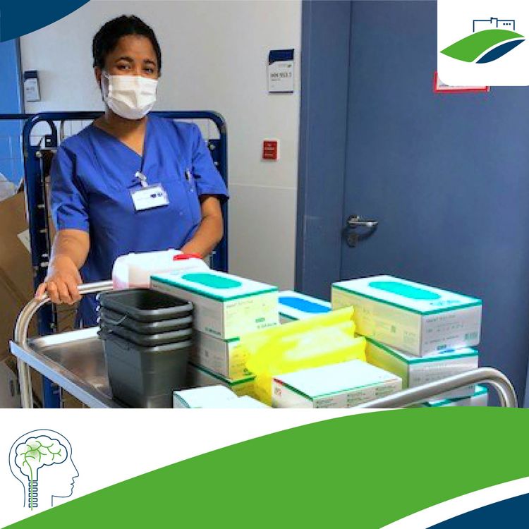 Emelin Valdez: Vorstellung des Teams der Station 95 im Klinikum Saarbrücken, Neuroteam