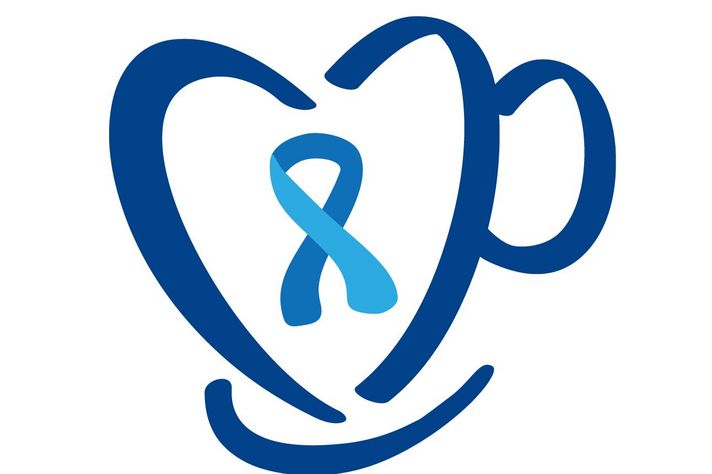 Piktogramm Tasse mit Krebsschleife
