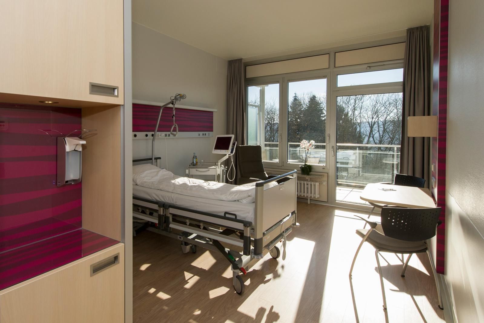 Alle Zimmer sind mit einem Balkon ausgestattet