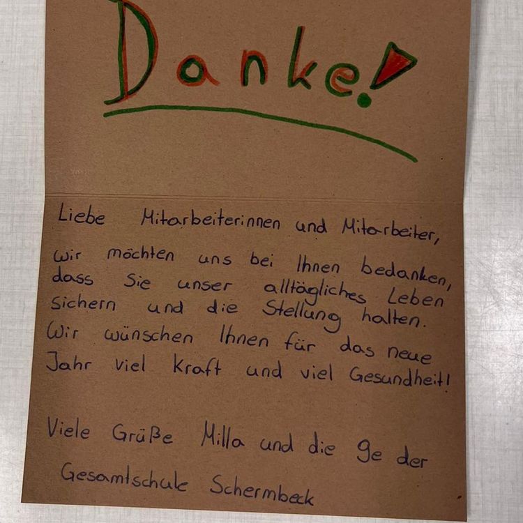 Dankeskarte
