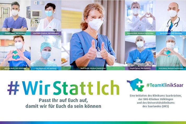 Kampagne #WirStattIch - Gemeinsam gegen Corona