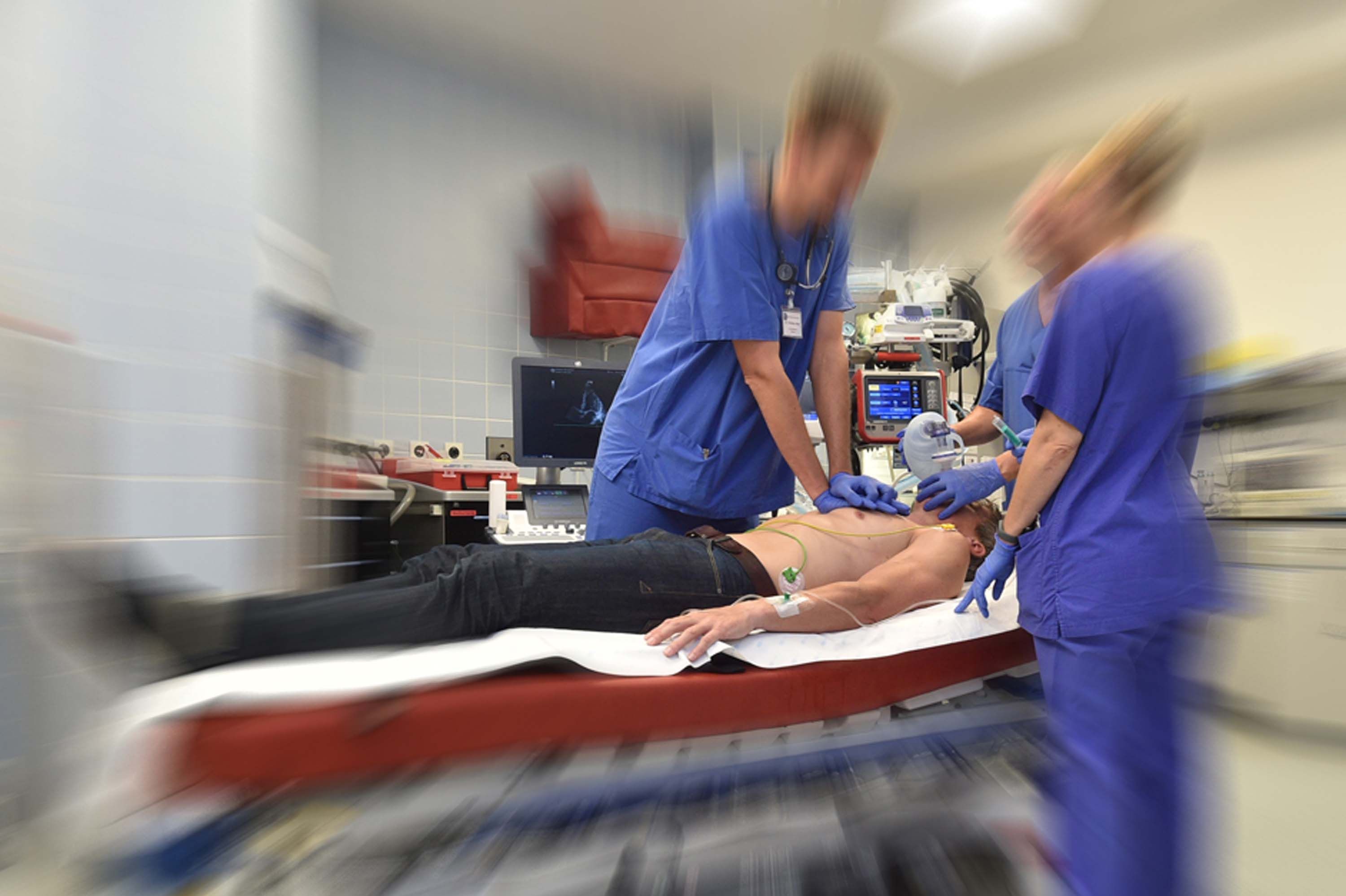 Wiederbelebung Klinikum