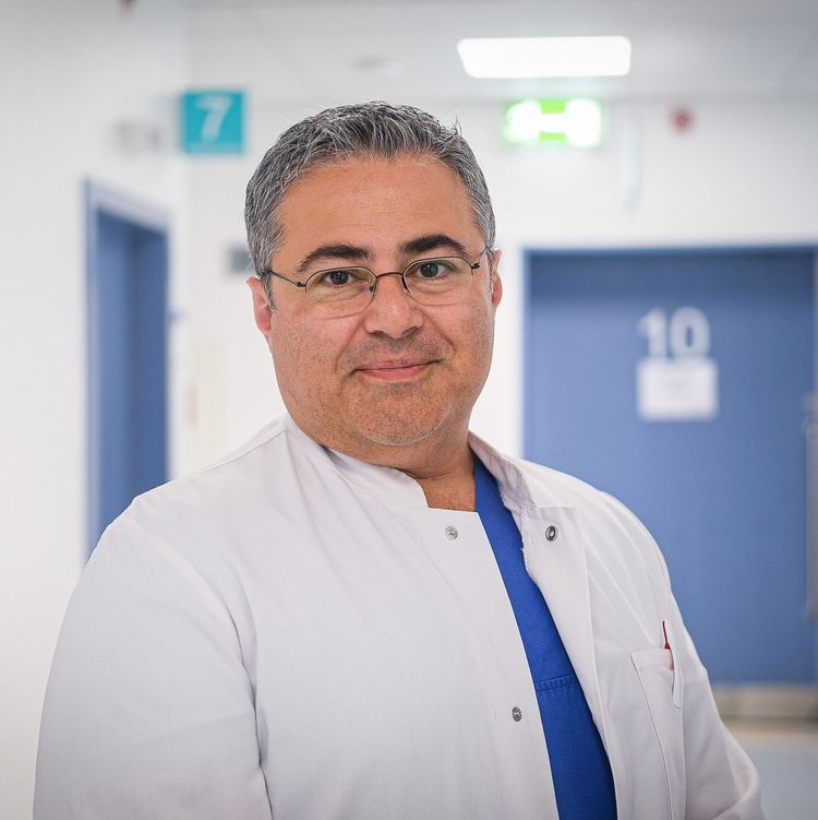 Alexander Gamrekeli, Sektionsleiter Thoraxchirurgie im Klinikum Saarbrücken