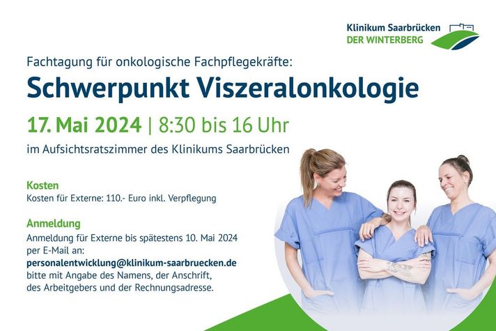 Schwerpunkt Viszeralonkologie, Fachpflege, Onkologie, Chemo- und oder Strahlentherapie, 