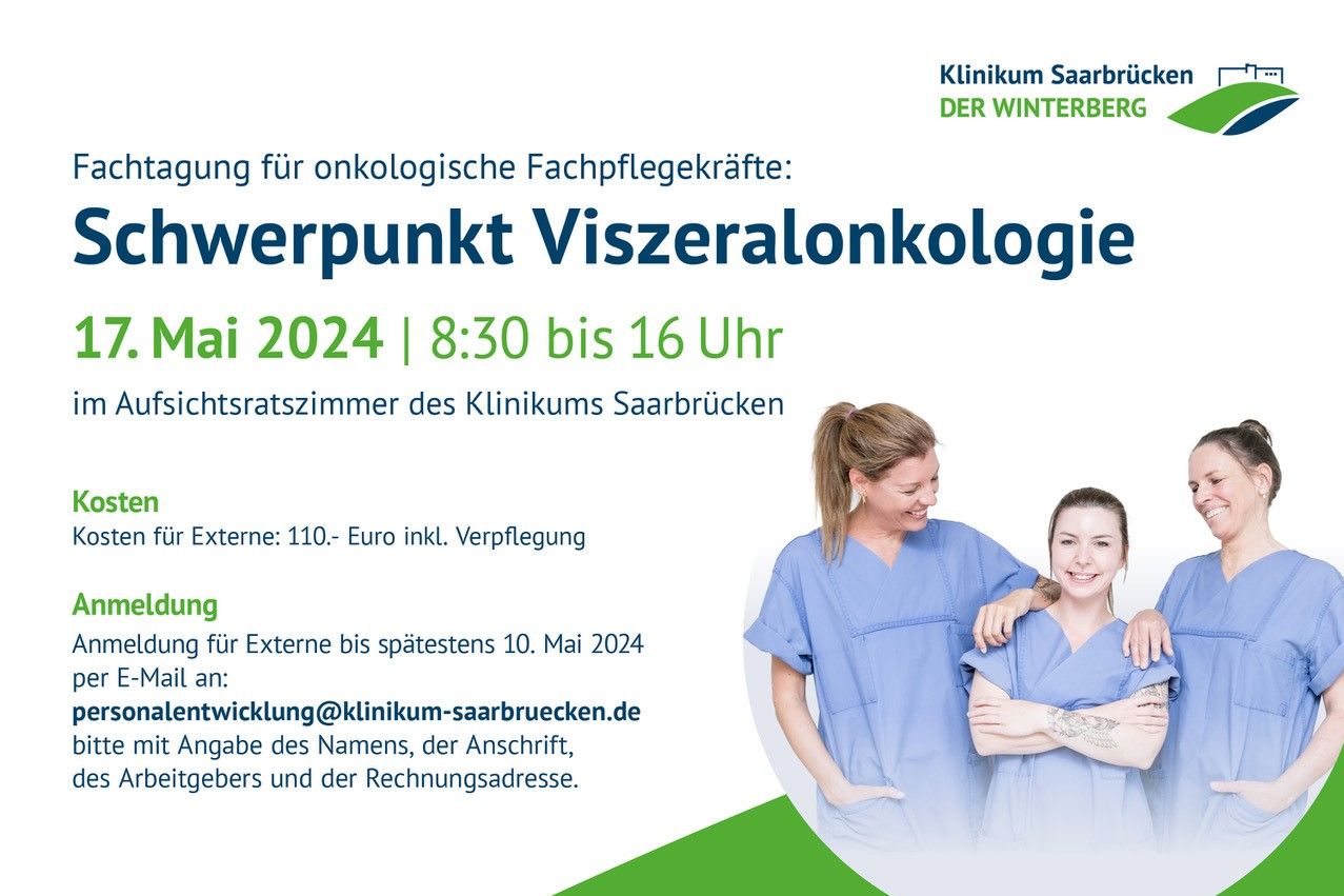 Schwerpunkt Viszeralonkologie, Fachpflege, Onkologie, Chemo- und oder Strahlentherapie, 