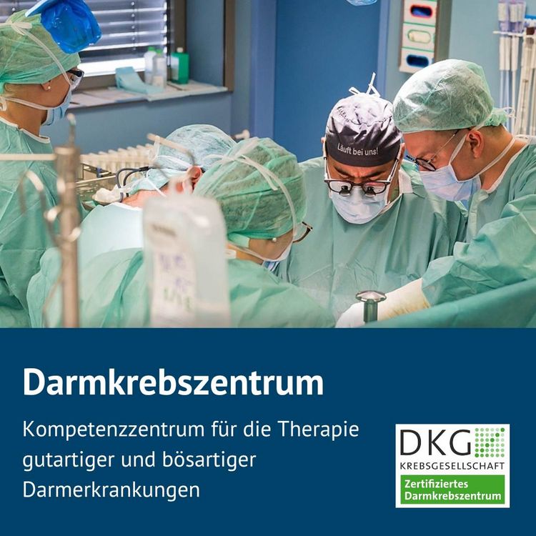 Darmkrebszentrum, Kompetenzzentrum für die Therapie gutartiger und bösartiger Darmerkrankungen 
