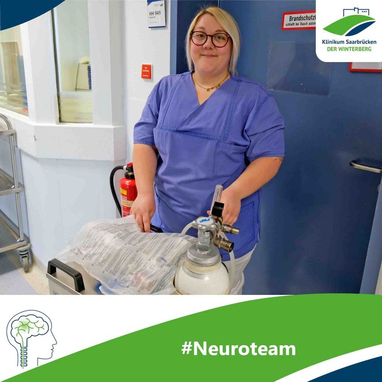 Laura: Vorstellung des Teams der Station 95 im Klinikum Saarbrücken, Neuroteam