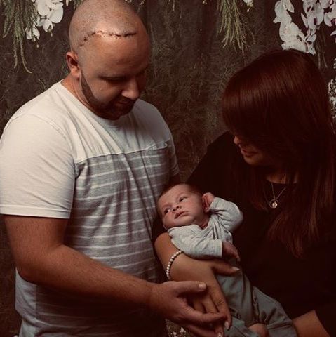 Familienfoto nach der OP