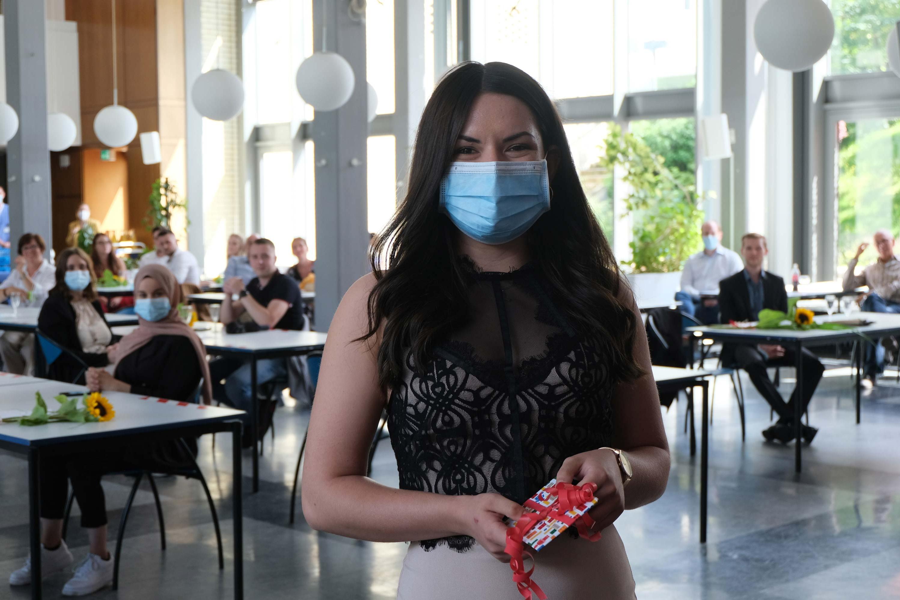 Ausbildungsbeste Samira Klein.
