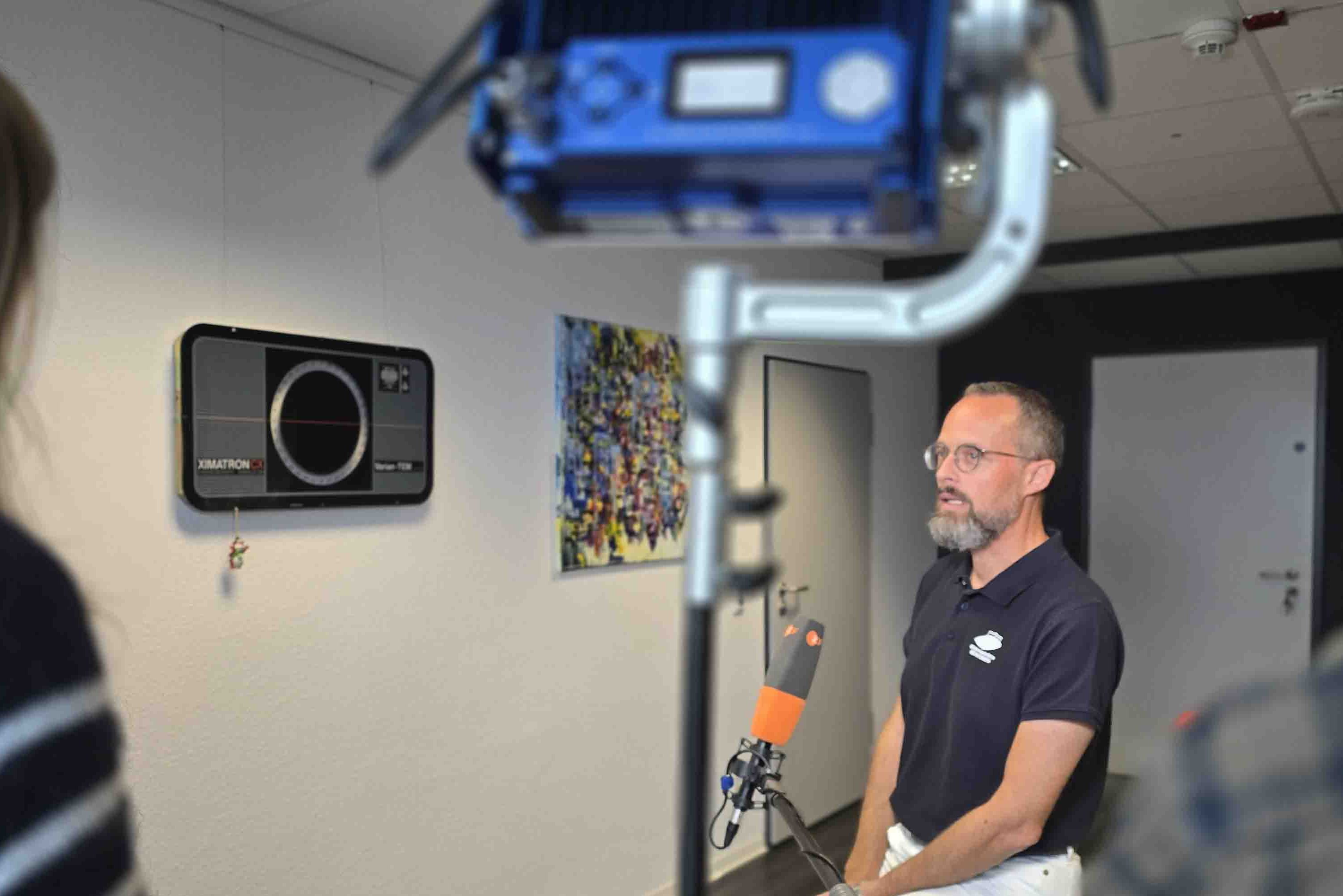 Dr. Christian Braun im Interview mit dem ZDF.