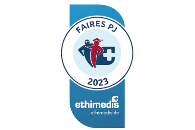 Siegel Faires PJ 2023 im Klinikum Saarbrücken