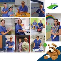 Collage mit allen Motiven der Reihe "C2: Pflege, die berührt"