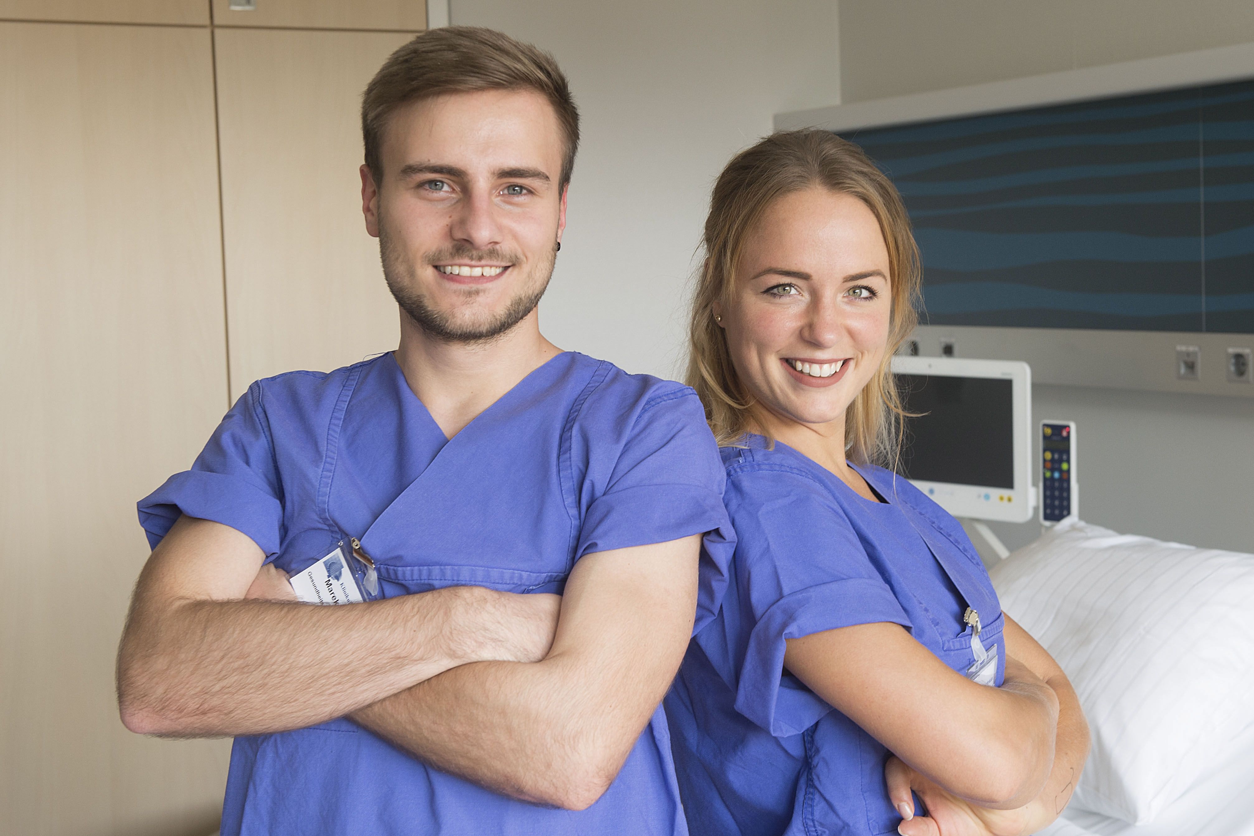 Pflegefachkräfte im Klinikum Saarbrücken