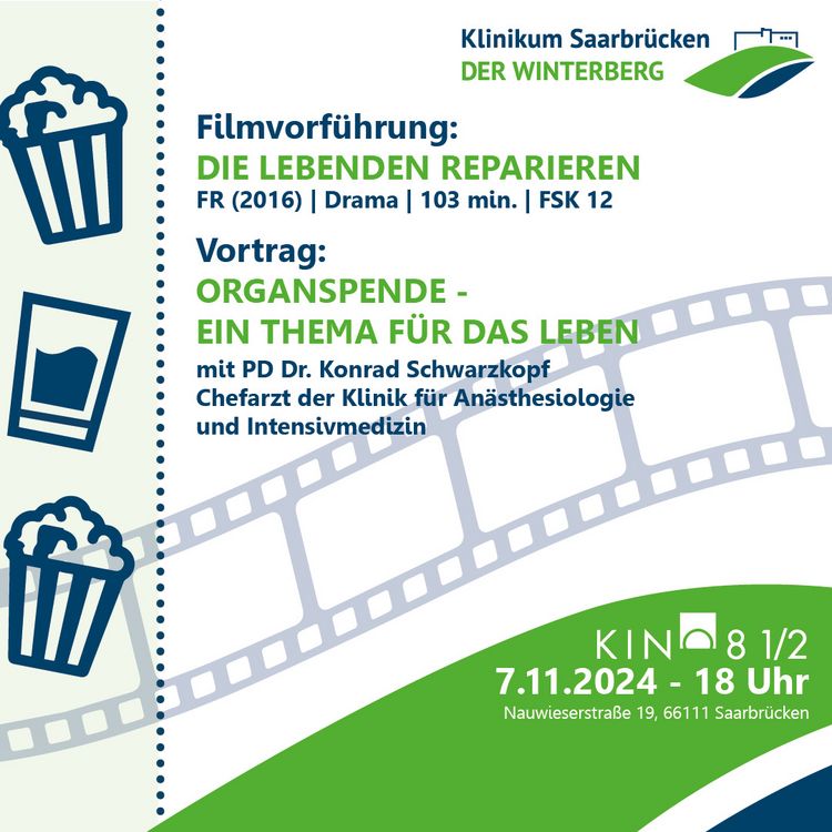 Grafik: Veranstaltung im Kino 81/2 mit dem Team Winterberg: Die Lebenden reparieren