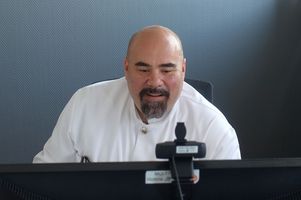 Videokonferenz Dr. Stavrou