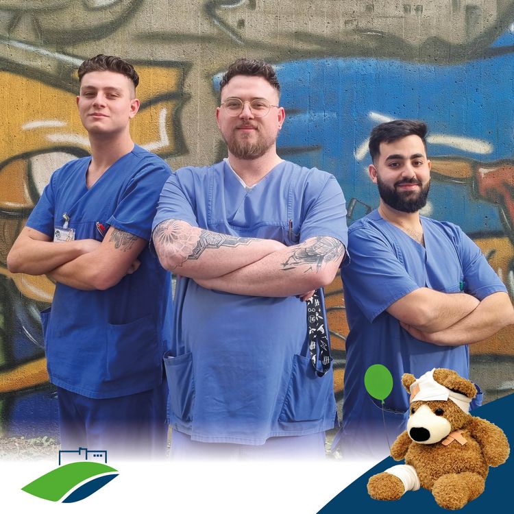 Serie #TeamKiKli: C2 – Pflege, die berührt; Giuseppe David Di Miceli, Finn Blodau und Al-Hasan Hosam