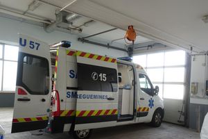 französischer Krankenwagen