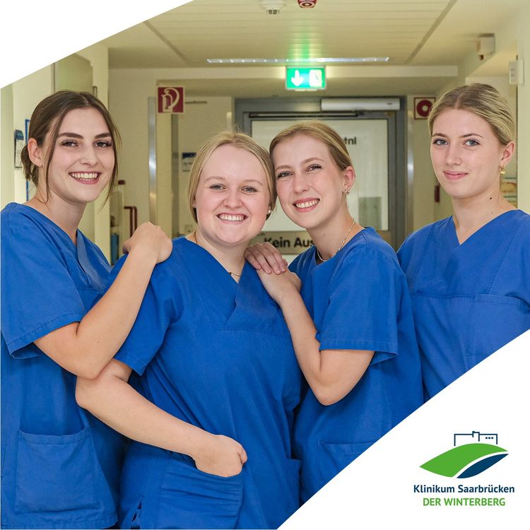 Auszubildende Sophie, Lara, Hanna und Johanna aus dem Team Winterberg.