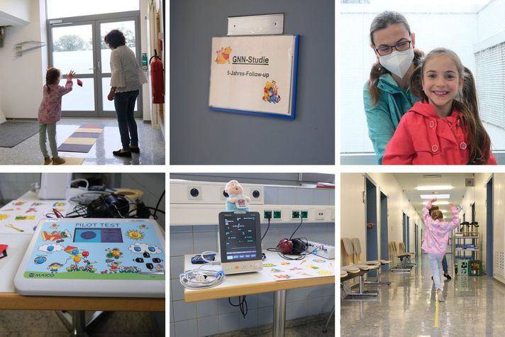 GNN- Studie im Klinikum Saarbrücken: Ehemalige Frühgeborene werden untersucht. 