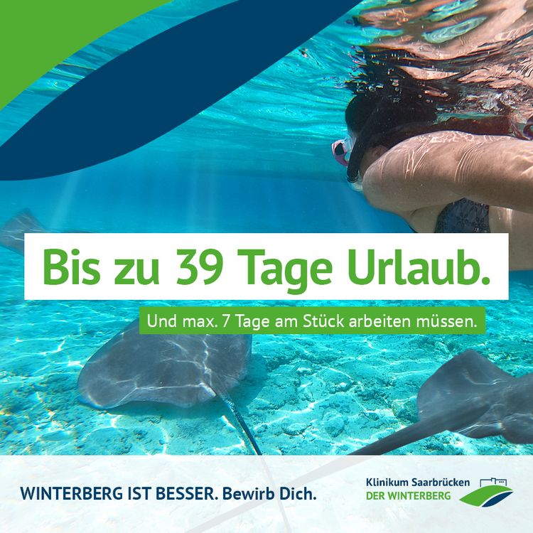 Text-Bild-Motiv: Winterberg ist besser: Bis zu 39 Tage Urlaub - und maximal 7 Tage am Stück arbeiten müssen.