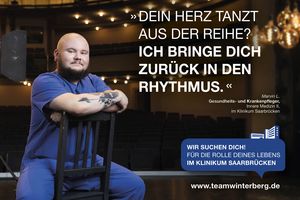 Pflegefachkraft im Klinikum Saarbrücken auf Theaterbühne: Die Rolle deines Lebens