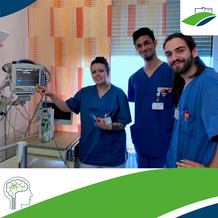 Christine Stalen: Vorstellung des Teams der Station 95 im Klinikum Saarbrücken, Neuroteam