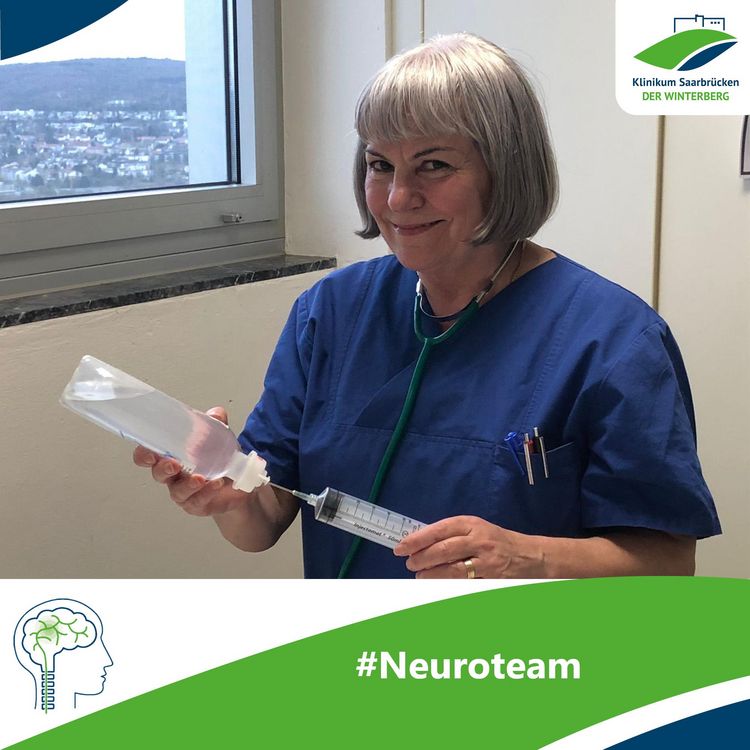 Jana Cojocaru: Vorstellung des Teams der Station 95 im Klinikum Saarbrücken, Neuroteam
