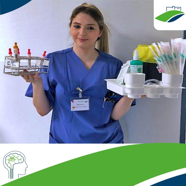 Sabrina Krug: Vorstellung des Teams der Station 95 im Klinikum Saarbrücken, Neuroteam