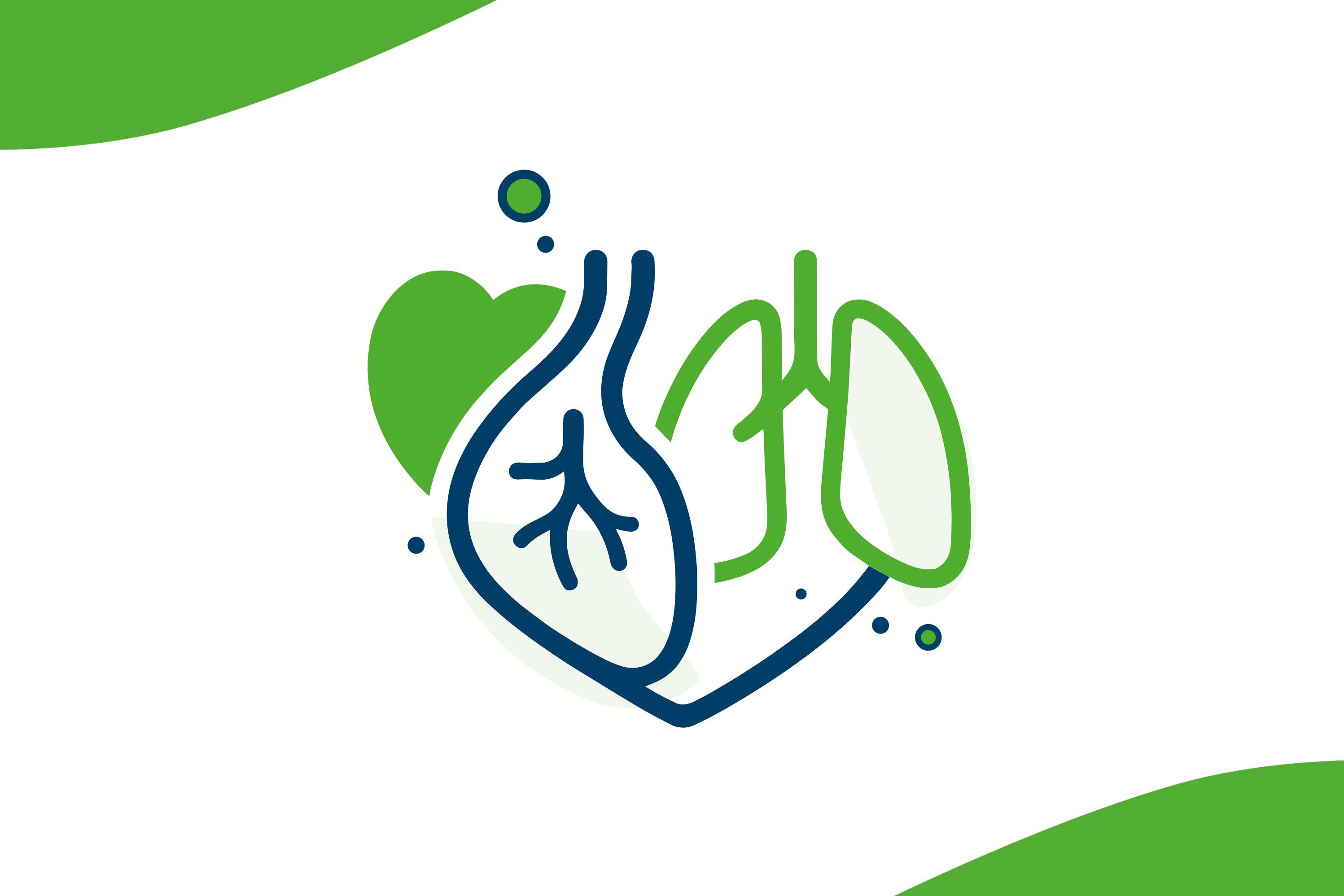 Icon des Zentrums für Innere Medizin bestehend aus Herz, Lunge, Bauch