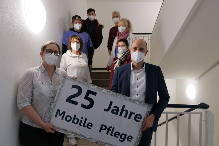Pflegedienst feiert Jubiläum